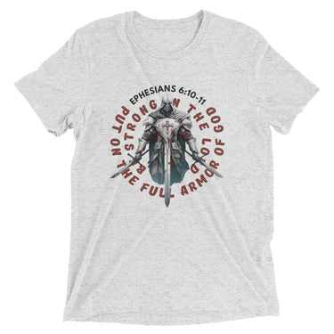 “Full Armor of God” Unisex Tri-Blend T-Shirt 7